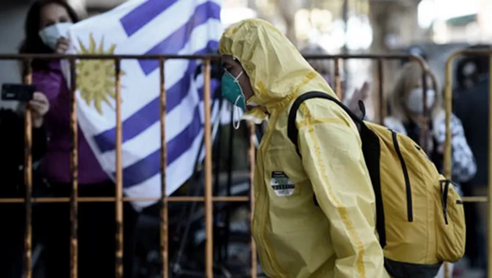 URUGUAY. Preocupación ante el aumento de casos de coronavirus. FOTO TÉLAM.