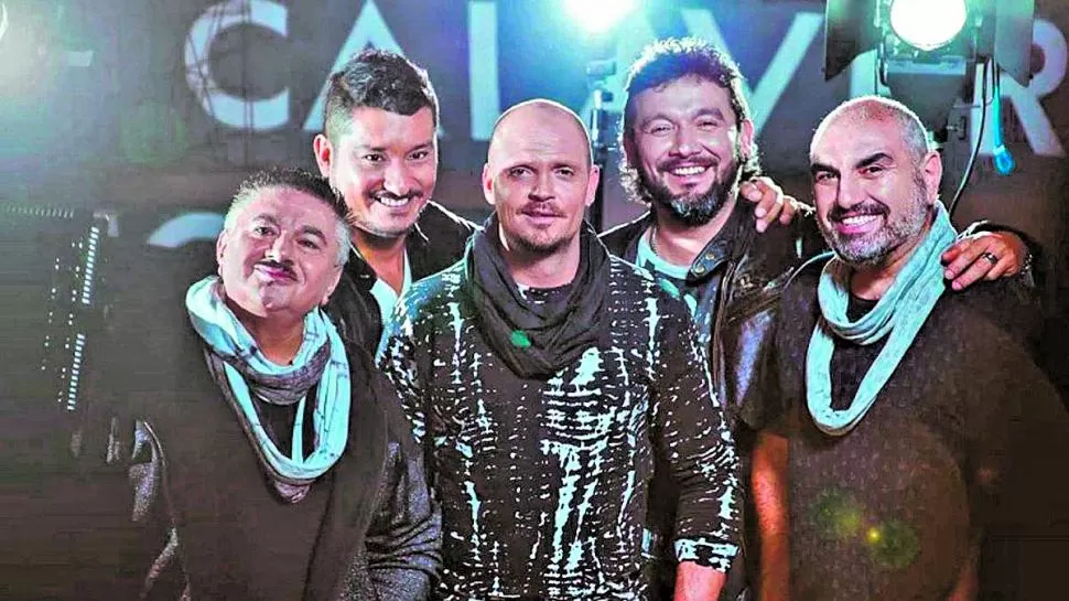 SONRIENTES. “Me pongo en tu lugar”, es el nombre de una nueva canción y de la actitud del grupo. 