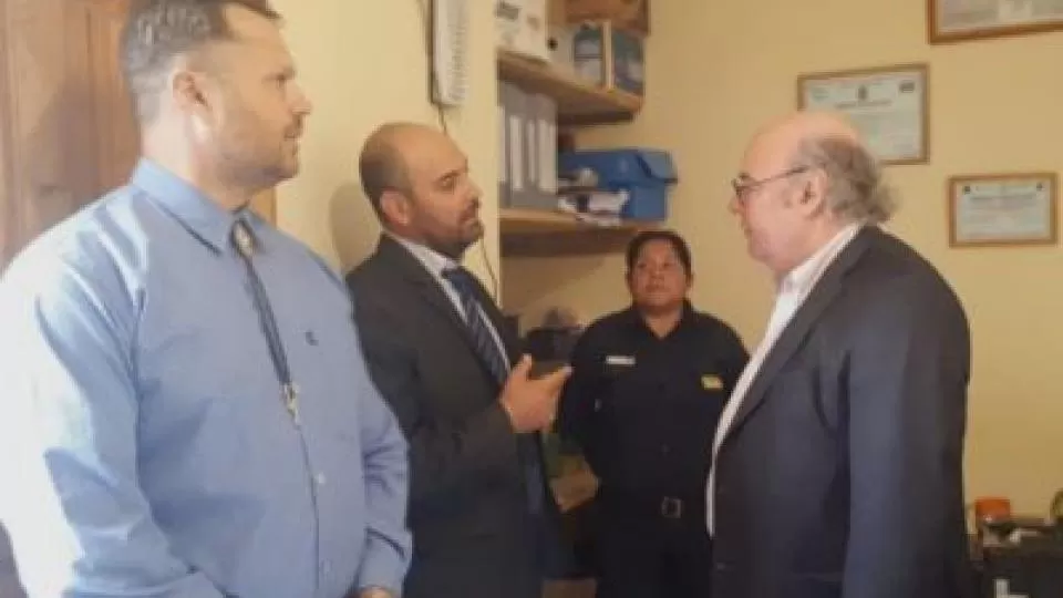 Sergio Dantur (izquierda) . Foto gentileza Salta/12. 