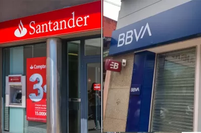 Dictan la conciliación obligatoria en el conflicto entre la Bancaria y el Santander y BBVA