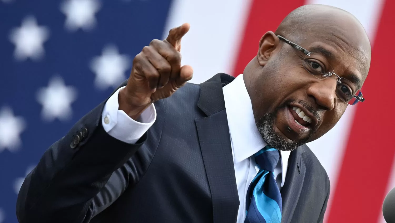 OTRO PASO. El demócrata Raphael Warnock fue 15 años pastor evangélico en la misma iglesia de Martin Luther King.