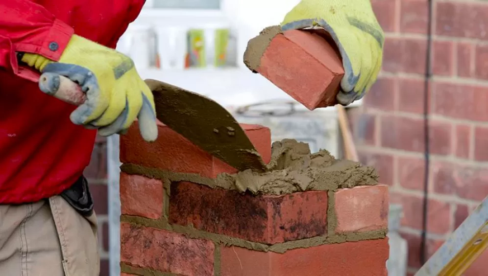 RECUPERACIÓN. La venta de insumos para la construcción marcó en diciembre una suba de un 18,1% interanual.