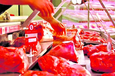 Fuerte caída del consumo de carne vacuna