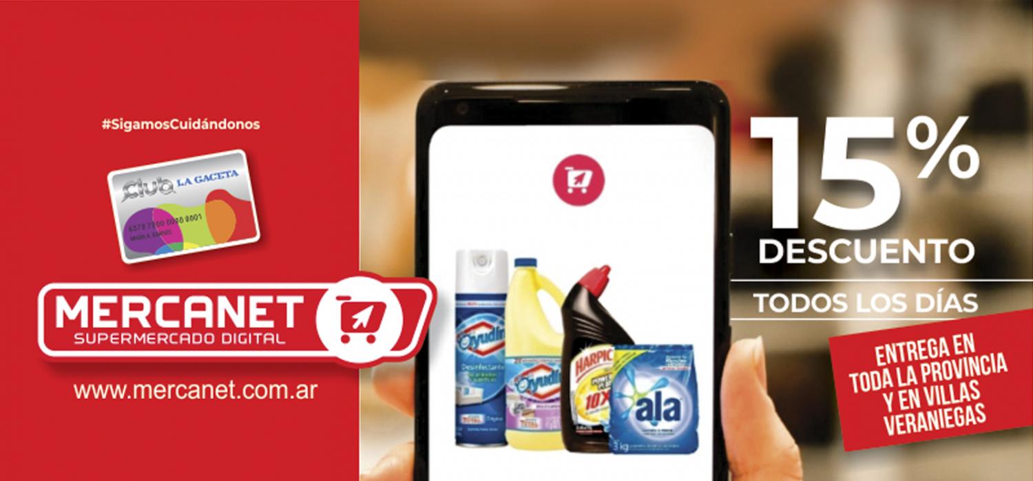 Comprá desde el celular con el 15% de descuento y recibí la mercadería en Tafí del Valle