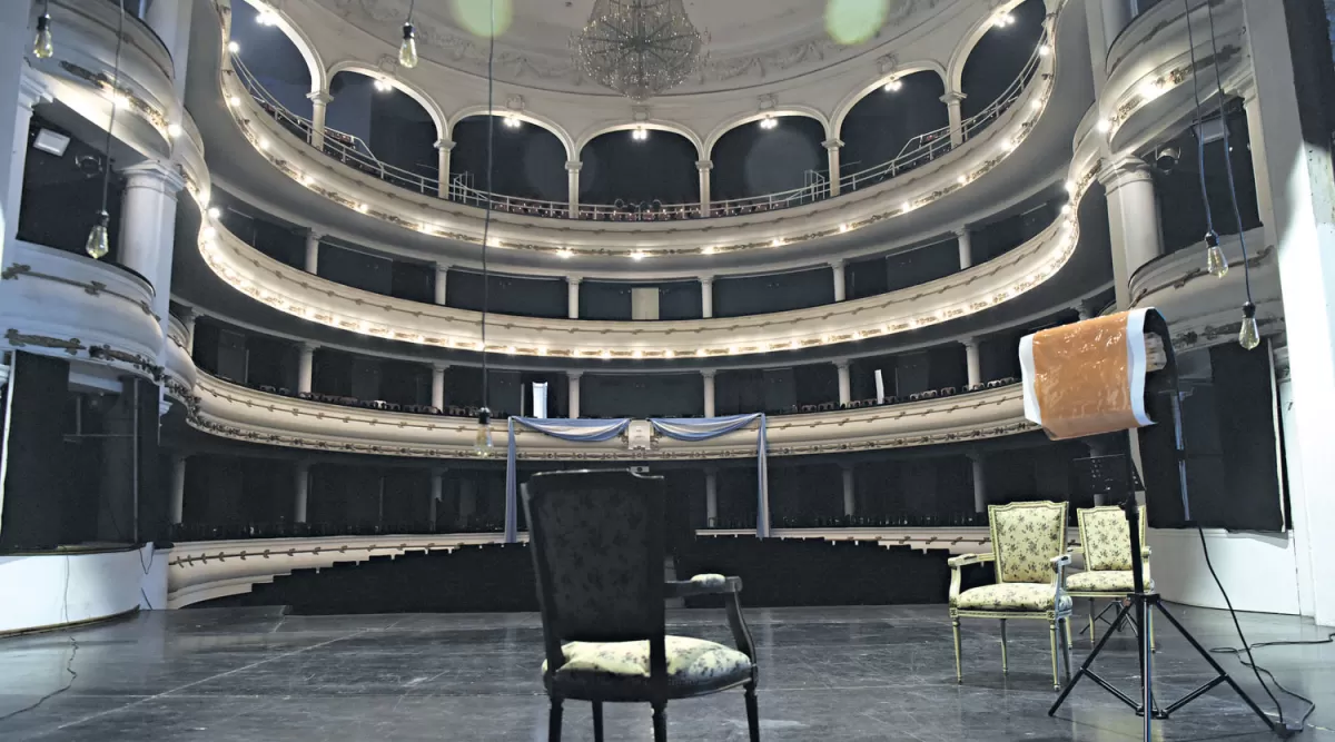 ESCENARIO MAYOR. El teatro San Martín abrirá sus puertas para recibir público al 30 % de su capacidad.