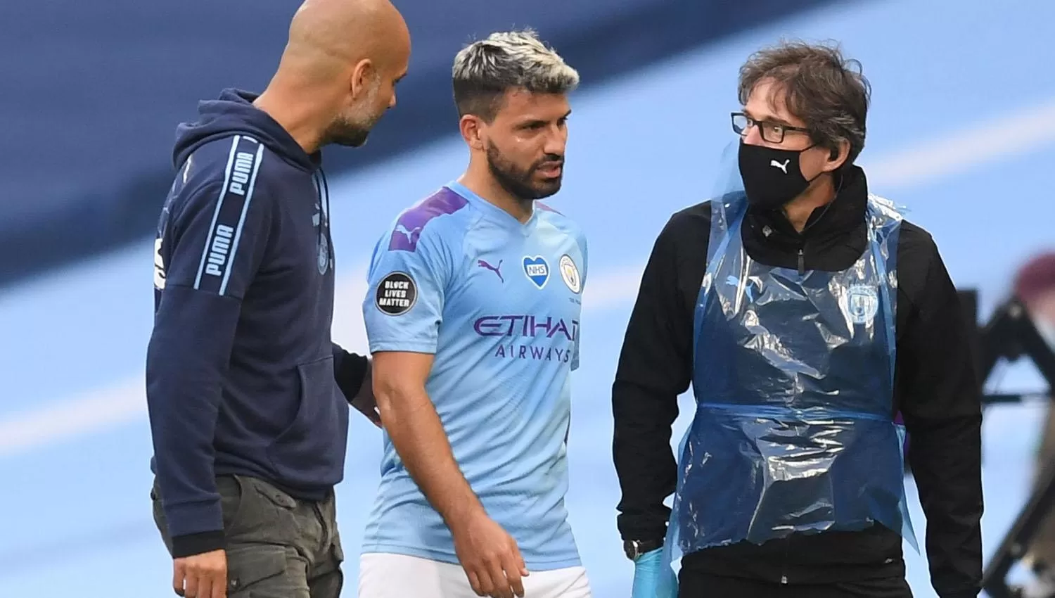 El delantero argentino del Manchester City, Iba a ser titular este domingo por la FA Cup. FOTO DE REUTERS.