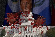 Trump enrojeció de sangre al Capitolio