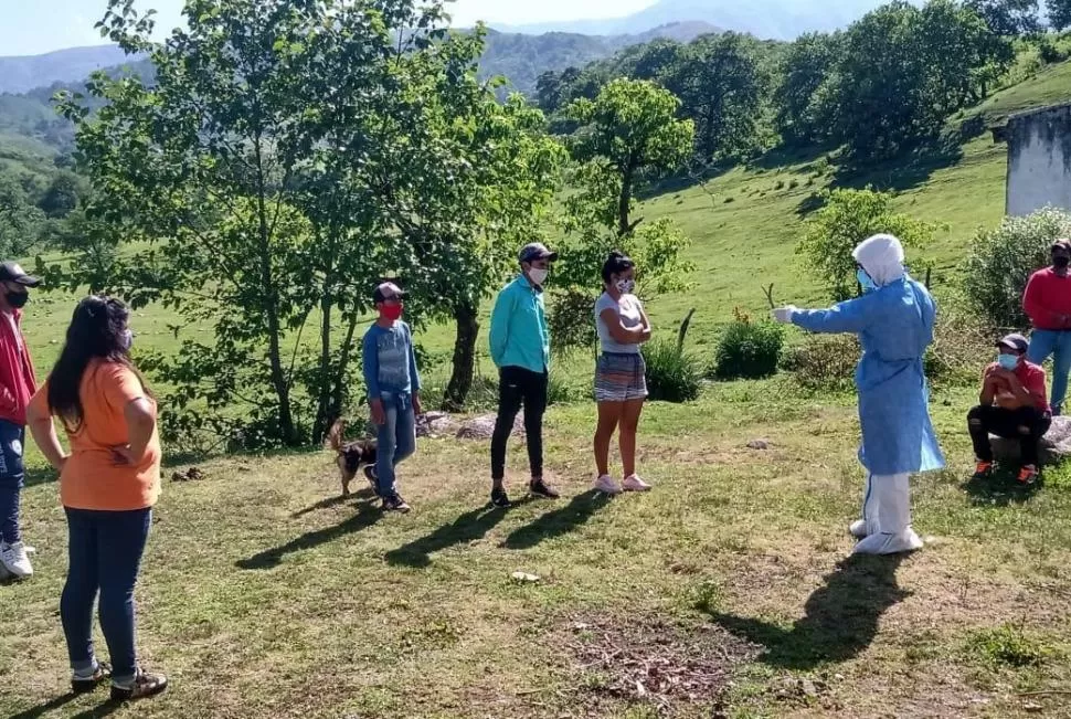 OPERATIVOS. Se aplicaron varios protocolos por sospechas de covid-19. 