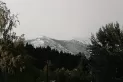 En plena temporada de verano Bariloche amaneció con los cerros nevados