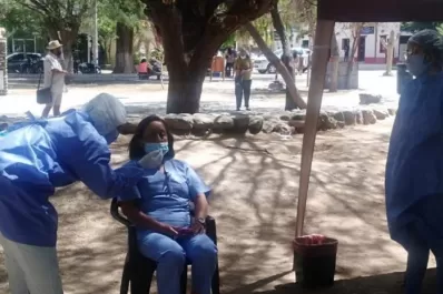 Salieron a buscar a pacientes sintomáticos en Amaicha del Valle
