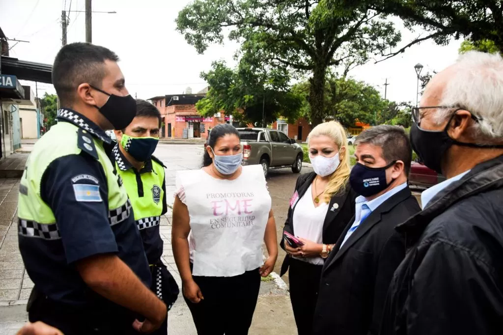 Funcionarios y vecinos, para erradicar la inseguridad en Tucumán. 