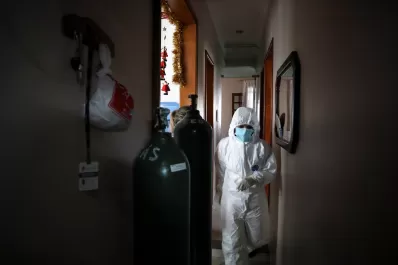 Brasil registró 1.110 muertes por coronavirus en un día