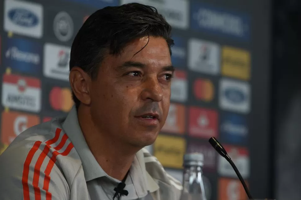 NO BAJA LOS BRAZOS. Gallardo habló en conferencia de prensa. “No llegamos hasta aquí de casualidad”, señaló.