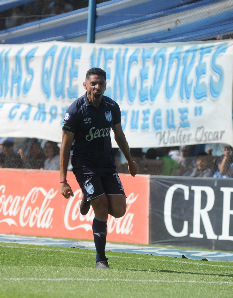 DEFENSOR CON GOL. Marcelo Ortiz suele ser una garantía en defensa pero en Atlético se convirtió en un jugador importante en la otra área. Marcó cinco goles.  