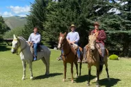 Prat-Gay, Campero y Sánchez, a caballo por Tafí del Valle