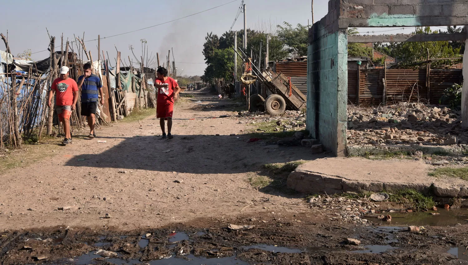 MISERIA. En Argentina se calcula que hay más de 4.500 barrios populares en todo el país, en donde viven más de 5.000.000 de personas.