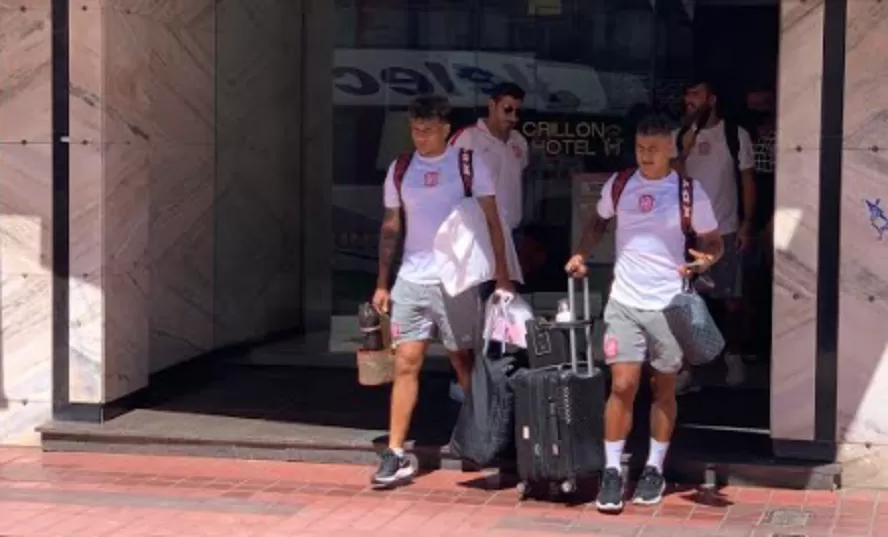 San Martín partió a la cancha de Estudiantes de Río Cuarto
