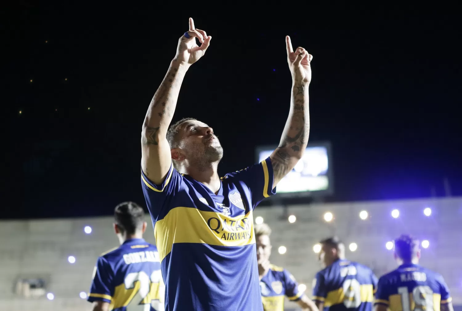 FESTEJO. FOTO TWITTER, BOCA JUNIORS OFICIAL