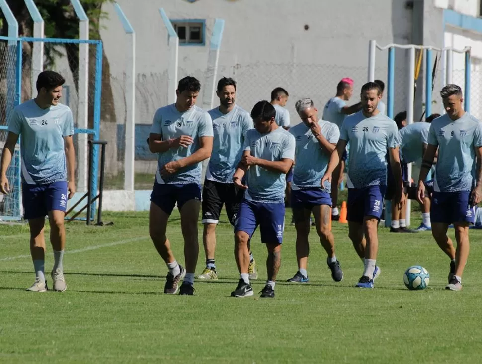 A CORRER. Hoy volverán las prácticas del plantel al complejo José Salmoiraghi, serán dos semanas intensas de cara al próximo torneo de la Liga Profesional. Twitter @ATOficial 