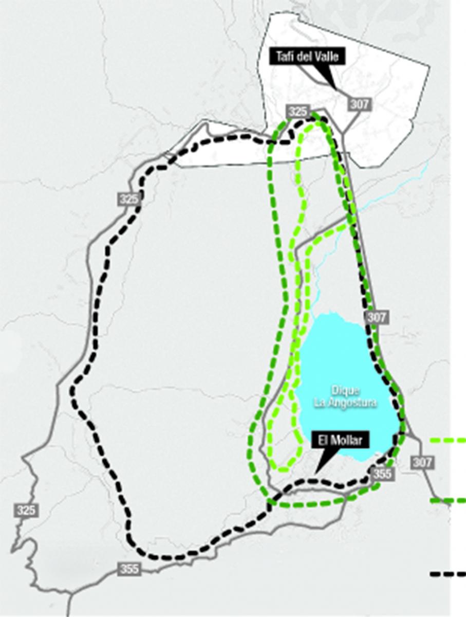 Tres circuitos para andar en bici en Tafí del Valle