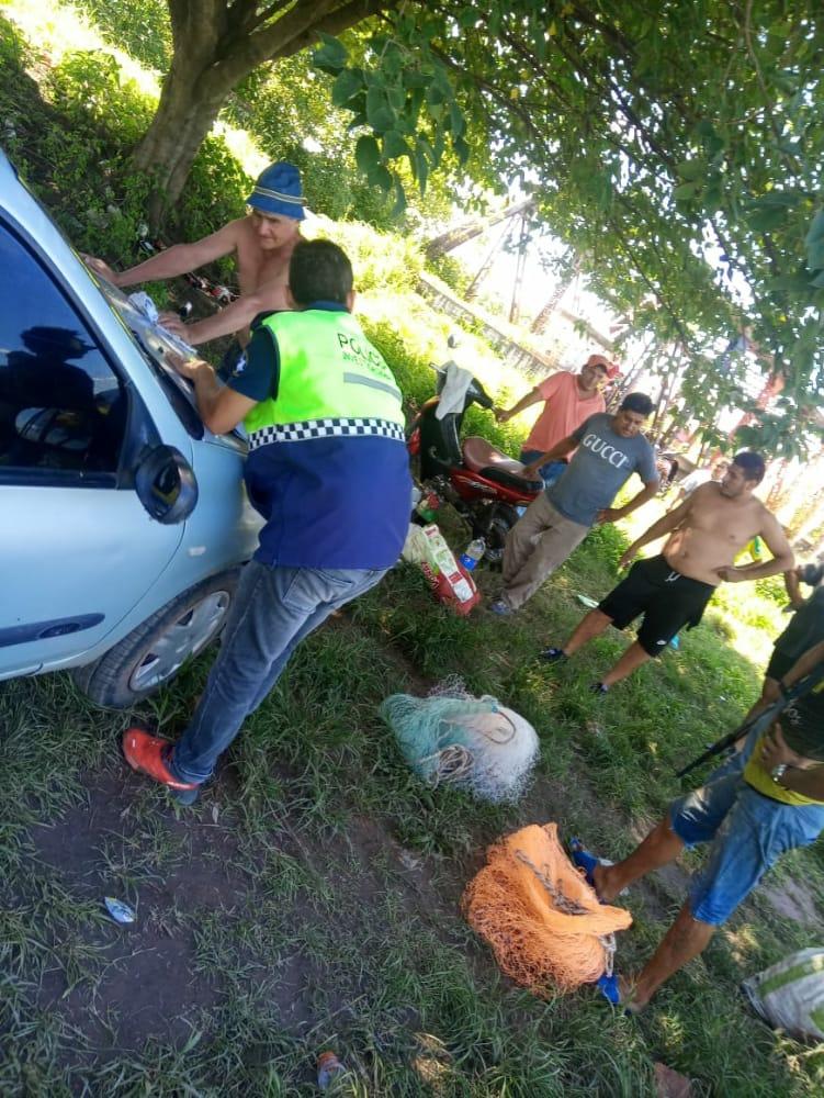 EN ACCIÓN. La Policía secuestra redes, pero los operativos que realizan son insuficientes.