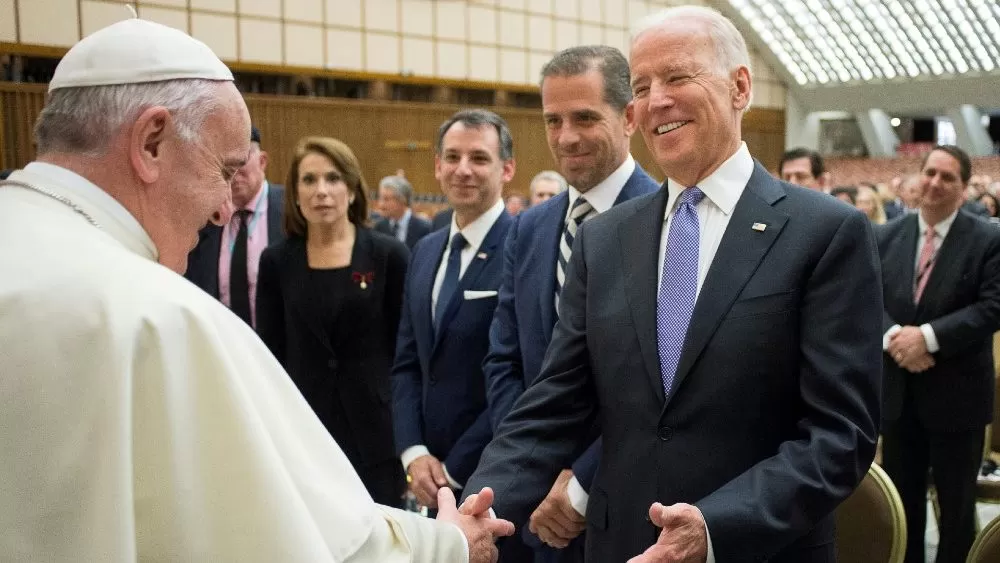 Francisco y Joe Biden. Foto de Archivo/vaticannews.com