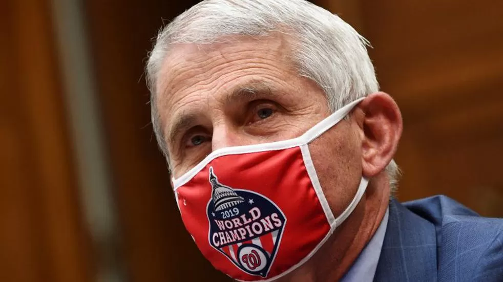 El epidemiólogo Anthony Fauci, representante del gobierno de Joe Biden