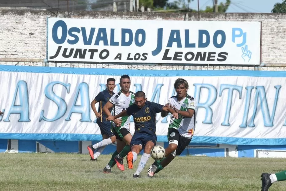 PROMESA. Lucas Naranjo es fundamental para el juego de Atlético Concepción. IMAGEN DE ARCHIVO. 