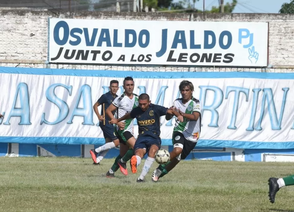 PROMESA. Lucas Naranjo es fundamental para el juego de Atlético Concepción. IMAGEN DE ARCHIVO. 