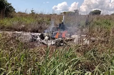 Brasil: murieron un dirigente y cuatro futbolistas en una tragedia aérea