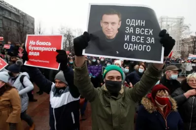 Protestas por Navalny: Rusia acusa a Estados Unidos de intromisión