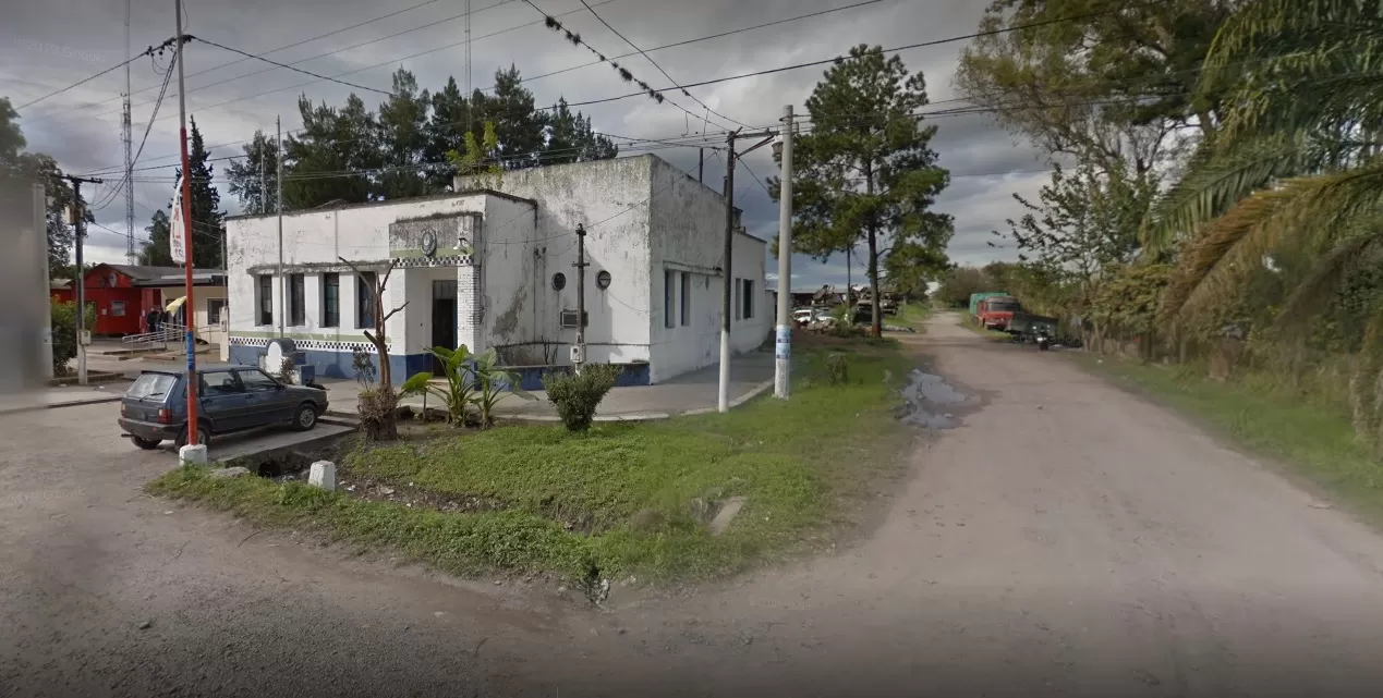 LOS AGUIRRE. La comisaría está a la vera de la ruta 157. Imagen de Google Maps