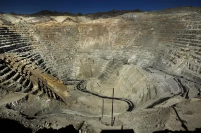 La producción minera cayó un 70% durante 2020