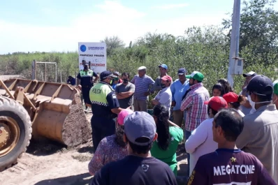 Vecinos protestaron por el emplazamiento de un basural