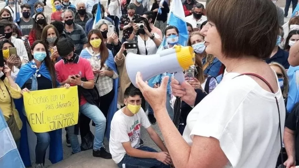 Patricia Bullrich, presidenta del PRO