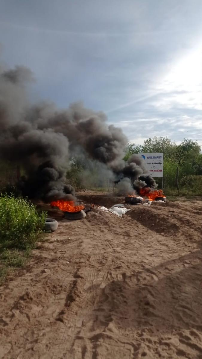 Vecinos protestaron por el emplazamiento de un basural