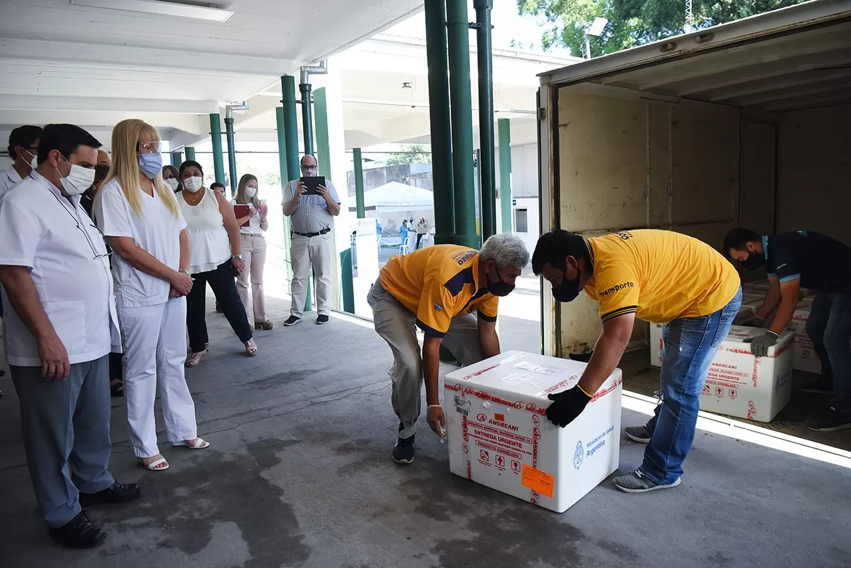 Vacunas Sputnik V para prevenir el coronavirus. FOTO LA GACETA/ANALIA JARAMILLO