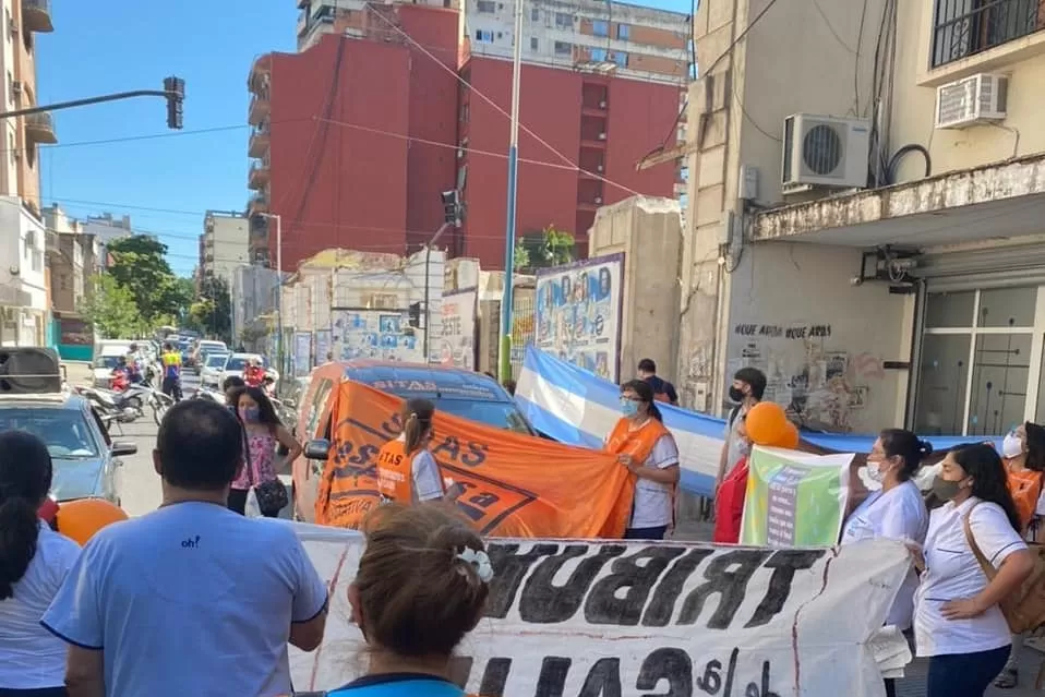 MARCHA. Sitas mantiene las medidas de fuerzas en Caps y hospitales de la provincia. 