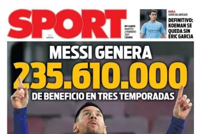 “Sólo unos pocos conocen su valor”, dice Sport sobre Messi