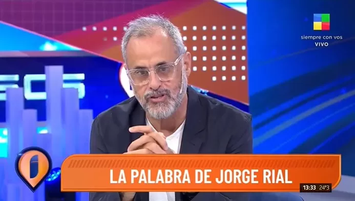 No vuelvo a Intrusos, anunció Jorge Rial