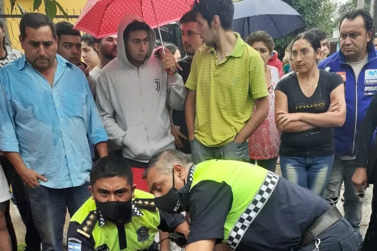 TRÁGICO FINAL. Lucas Hernán Navarro murió cuando escapaba tras haber cometido dos arrebatos. 