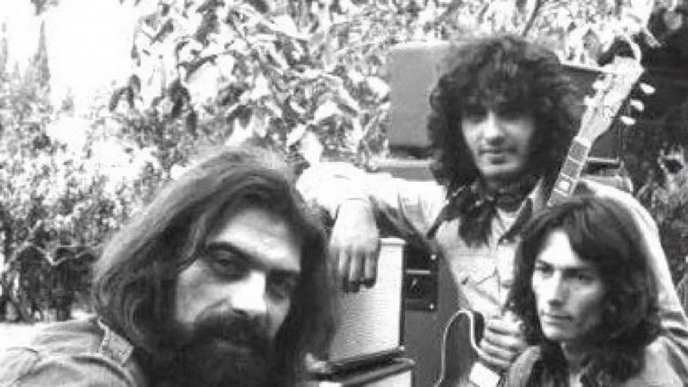 FORMACIÓN ORIGINAL. Ricardo Soulé, Willy Quiroga y Rubén Basoalto terminaron de grabar “La Biblia” el 3 de febrero de 1971, en los estudios TNT. 