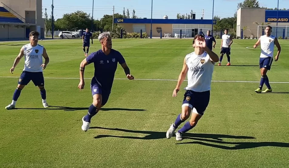 EN BUENOS AIRES. Atlético y un nuevo amistoso, esta vez contra la Reserva de Boca. Foto: Twitter @ATOficial