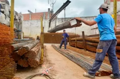 Durante 2020, la construcción acumuló una caída del 19,5%