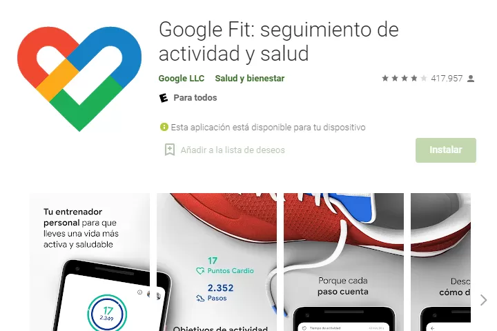 Google Fit.