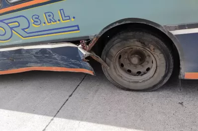Linea 17: a días de estrenar custodia, un agente resultó lesionado en un accidente