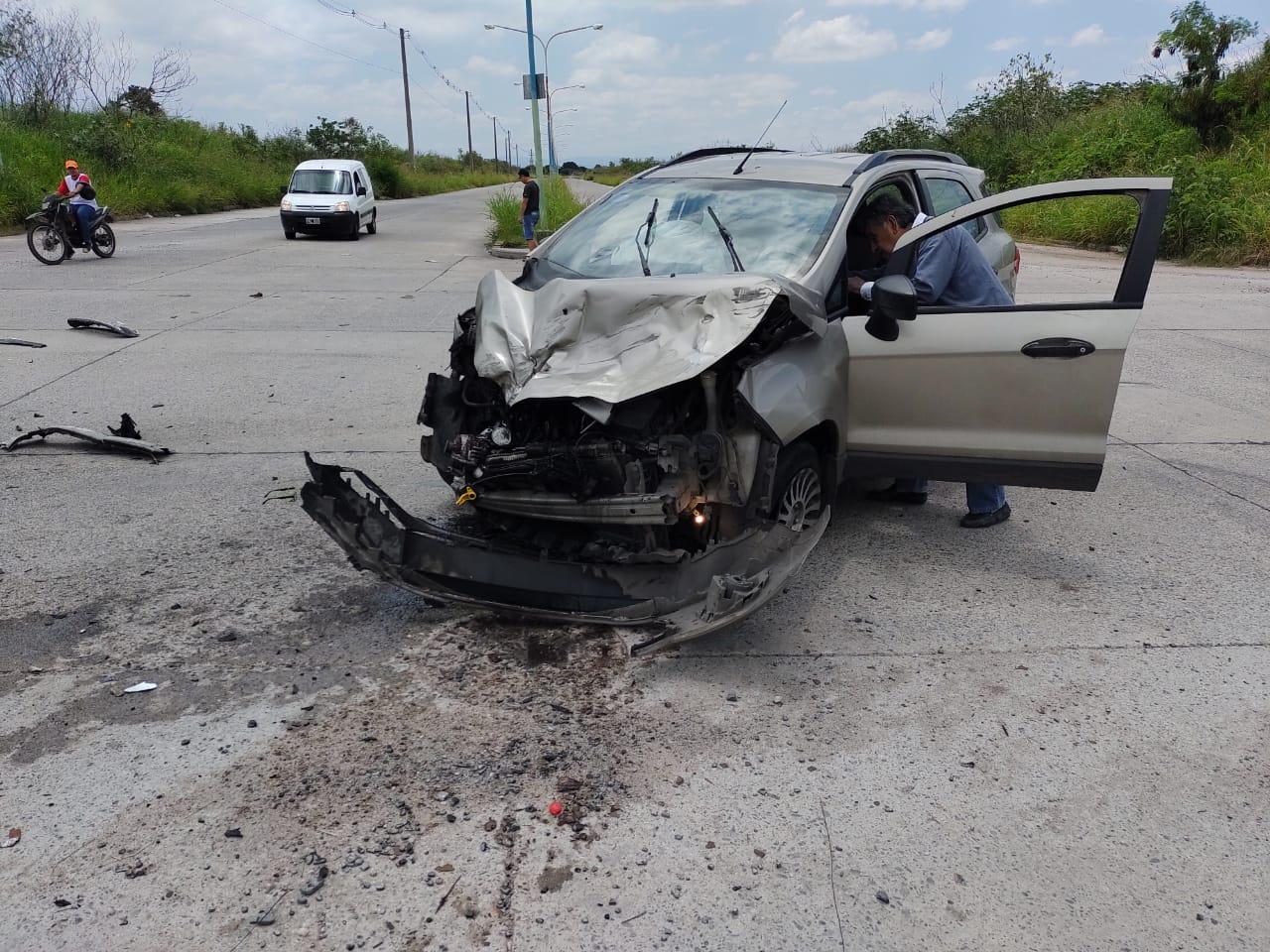 Linea 17: a días de estrenar custodia, un agente resultó lesionado en un accidente