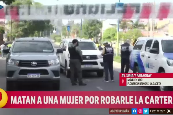 Qué se sabe del asesinato de Susana, la jubilada apuñalada por un delincuente