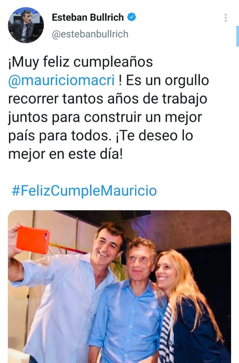 El ala fiel del PRO saludó a Macri por su cumple número 62