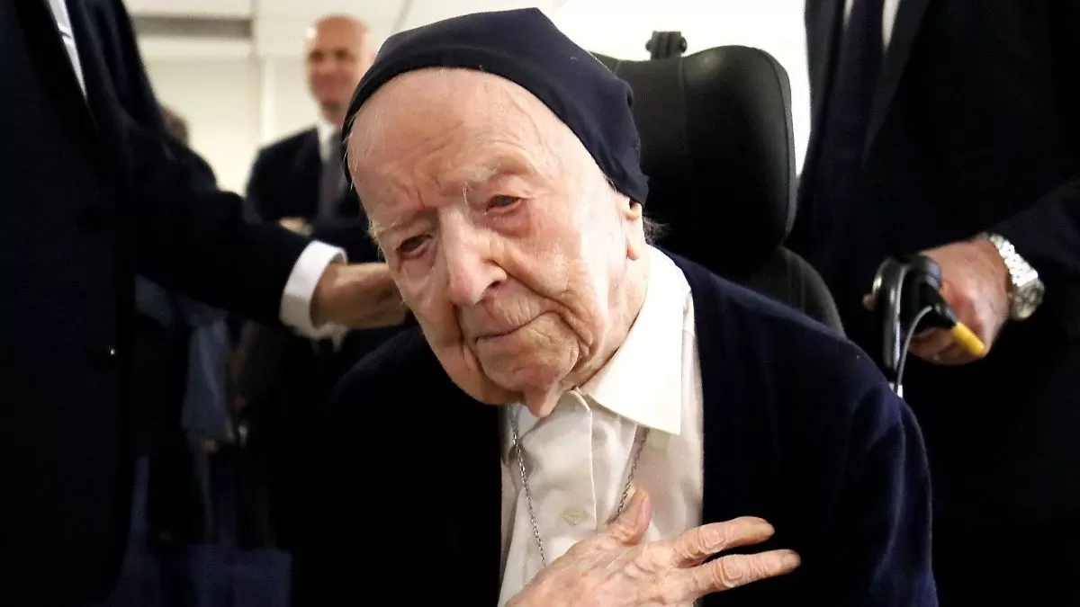  Lucile Rondon. La religiosa es considerada la segunda persona viva más anciana del mundo.